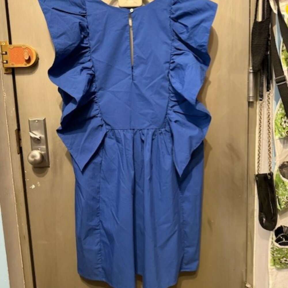 Ruffled Waistless Mini Bow Dress - Picture 12 of 16